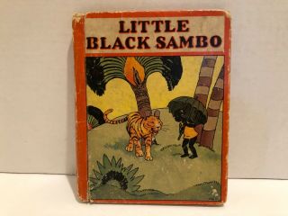 Little Black Sambo,  Gingerbread Man & Titty & Tatty Mouse 1934 Rand Mcnally