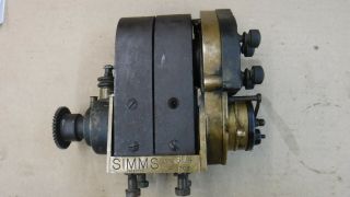 Antique Car Simms Su4 4 Cylinder Magneto Mt - 3490