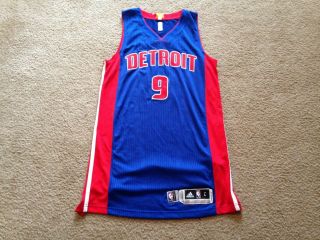 2014 - 15 Detroit Pistons John Lucas Iii Game Worn Jersey Size Large,  2