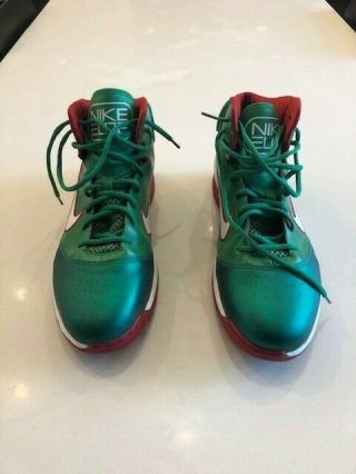 JERMAINE O ' NEAL Game - 12/25/10 Christmas Day Nike AM Elite Shoes - Celtics 3