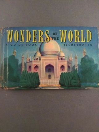 1938 Wonders Of The World A Guide Book Illustrated Whitman Publishing Kolvoord
