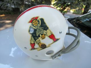England Patriots Vintage Riddell Kra - Lite Helmet Rare