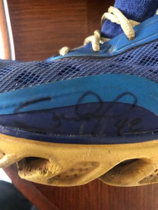 2012 Pablo Sandoval Game Signed Shoes From All Star Game / SF GIANTS/ LOA 3