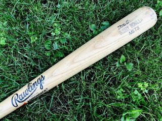 1993 Bobby Bonilla Rawlings Game Baseball Bat York Mets Uncracked Wsc