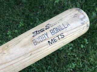1993 BOBBY BONILLA Rawlings Game Baseball Bat York Mets Uncracked WSC 2