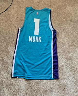 2017 Charlotte Hornets Malik Monk Game Issued Rookie Summer League Jersey