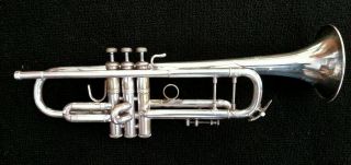 Vintage 1978 Bach Stradivarius 37 Professional Trumpet With Hard Case