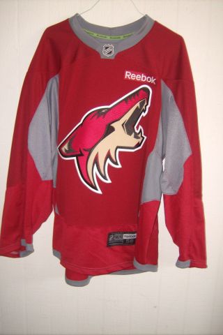 ARIZONA COYOTES Oliver Ekman - Larsson worn red 23 practice jersey from 2013 - 2017 2