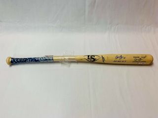 CODY BELLINGER 2018 NLCS4 Walk - off Game Team Issued Signed Bat MLB Authenticated 3