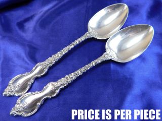 International Du Barry Sterling Silver Serving Spoon -