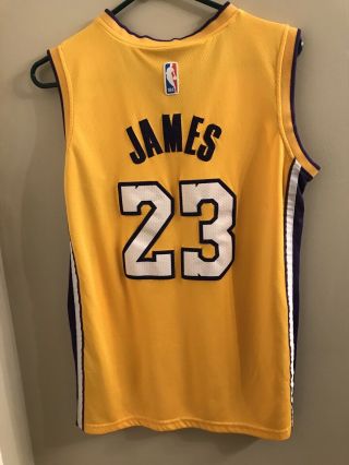 Nba Lebron James Youth Jersey (la Lakers) Xl