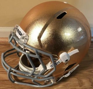 Notre Dame Football 2011 Game Champs Sports Bowl Speed Helmet 47