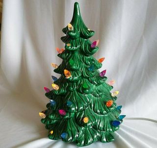 Vintage Ceramic Christmas Tree 10 