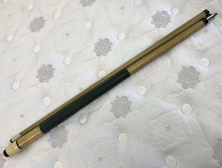 WILSON Vintage 58” Pool Cue Stick Two Piece Wrapped Grip 2