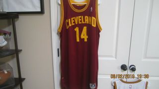 Cleveland Cavaliers Henry Sims Nba Game Worn Game Cavs Jersey 2013 3xl,  4