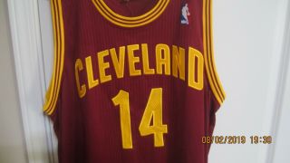 Cleveland Cavaliers Henry Sims NBA Game worn game Cavs jersey 2013 3xl,  4 2