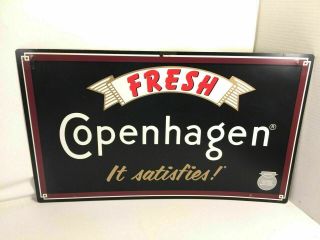 Copenhagen Skoal Large Double Sided Store Sign Display
