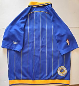 RARE Golden State Warriors 2004 - 05 Game Worn THE CITY Warmup Jacket DB 2