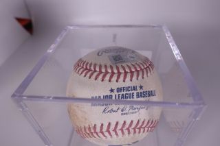 Pete Alonso Rookie Game Baseball from Career Game 3 Mets MLB Authenticated 2