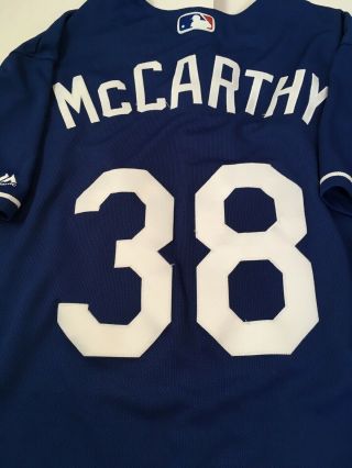 Brandon McCarthy Game Used/Issued LA Dodgers Bp Jersey MLB Authenticated Yankees 2