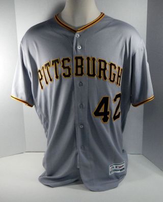 2017 Pittsburgh Pirates Gerrit Cole 45 Game Jackie Robinson Day Jersey 2