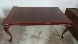 Thomasville Flame Mahogany Dining Room Table Chippendale 2