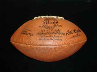 Vintage 1960 Green Bay Packers vs Detroit Lions Painted NFL Game Ball w/ LOA 2