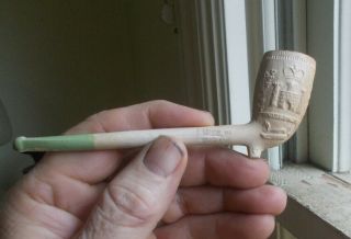 The Inniskilling Castle Antique Clay Pipe Made In England Complete Stem