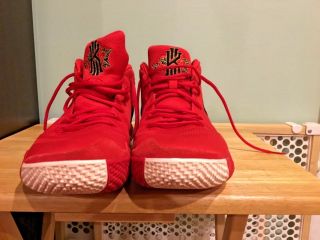 Kyrie Irving INTERVIEW/GAME WORN PROMO SAMPLE PE SHOES KYRIE 4 CNNY SZ12 NE 2