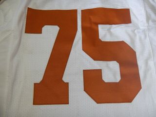 University of Texas Longhorns Nike Game Worn Football Jersey 75 Size 46 3