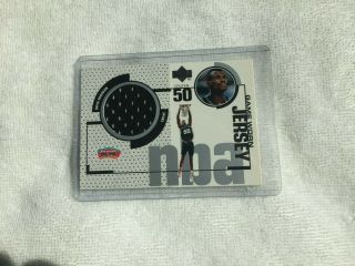 1998 - 99 Basketball Upper Deck David Robinson Game Worn Jersey Card GJ8 - Rare 3