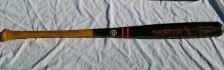 1984 TOM BROOKENS Issued GAME BAT By Rookie Doug Baker DETROIT TIGERS Team 2