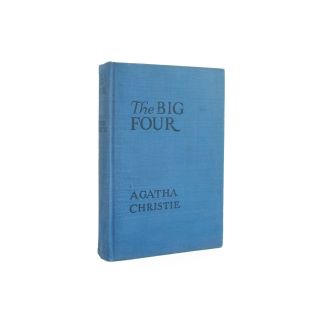 The Big Four - Vintage Agatha Christie / Hercule Poirot Novel From 1927