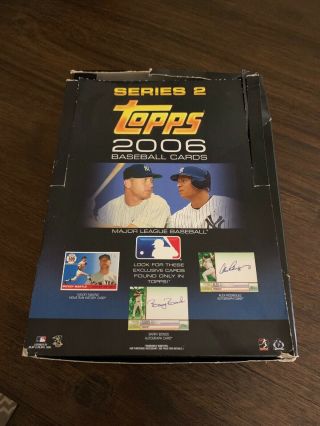 2006 Topps Series 2 Box 23 Rack Packs 18 Cards Plus 3 Vintage Cards Per Pack