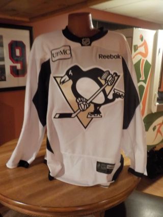 Game Game Issued Pittsburgh Penguins Authentic Practice Jersey White 4xl 58