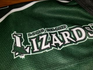 Tim Goettlemann 9 NY Lizards Lacrosse Jersey MLL Long Island NB 3