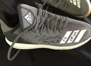 Tim Anderson Signed 2018 Game Cleats May 25 - 26 3 HR 6 RBI 5 - 8 Beckett 3