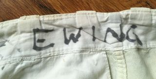 1969 Tommy John Chicago White Sox Flannel Pants,  Tagged,  Game Worn 2