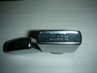 Vintage Zippo Lighter Plain Brushed Finish 1982 Date Code