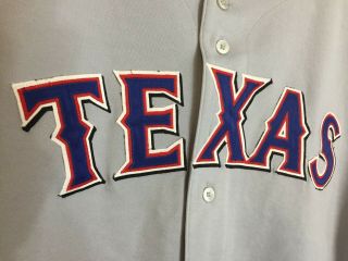 Texas Rangers Game 04390 MLB 58 Brian Shouse Autographed Sz 46 2004 Jersey 2