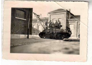 Photo Char Tank M4 Sherman M 32 M 74 In Germany