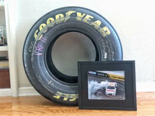 Rare - Dale Earnhardt Jr Raced Win NASCAR Tire From MARTINSVILLE Sheetmetal 2