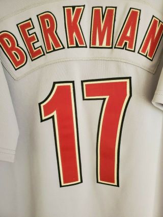 Lance Berkman 2002 Astros Game Worn Jersey