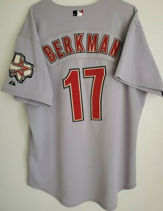 Lance Berkman 2002 Astros game worn jersey 2