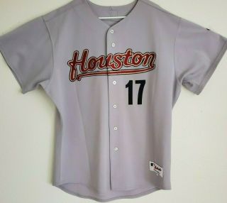 Lance Berkman 2002 Astros game worn jersey 3