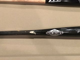 Taylor Trammell Game Bat Autographed/Signed San Diego Padres Cincinnati Red 3