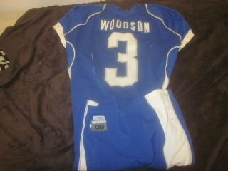 2007 NCAA Football Kentucky Game Jersey 3 Woodson 2
