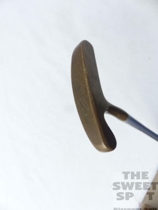 Acushnet Golf Vintage Bullseye Flm5 S Putter 35 " Right Hand