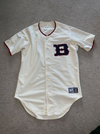 Boston Red Sox 7 Ais Game Worn Mens Jersey Size 44