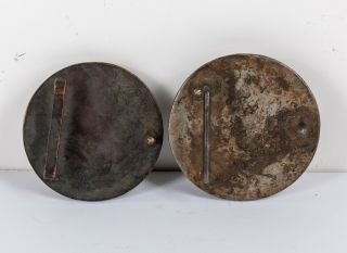 Set of Tibetan/Chinese Antique Gilt Bronze Belt Buckle 2